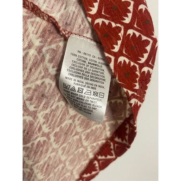 Anthropologie Akemi + Kin Eivy Embroidered Embellished Sleeveless Top Small - Picture 6 of 8